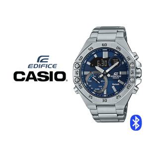 카시오 CASIO 에얄오크 에디피스 블루투스 남자 패션 아날로그 손목시계 ECB-10D-2A