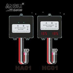 태양광 배터리 충전기 24V ANGUI 납산 셀 배터리 발전 수명 2X12V 시스템 HA01 이퀄라이저 보호 연장 HC01