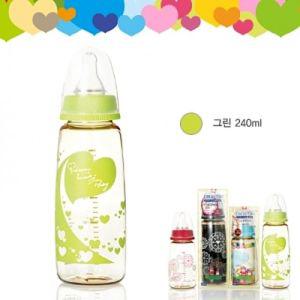 (쮸쮸베이비)엘레강스 젖병 240ml(Green)