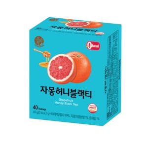 송원 자몽허니블랙티 40T 홍차 티백