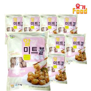 요기푸드 씨밀레 알미트볼 1kg x 10개 1박스