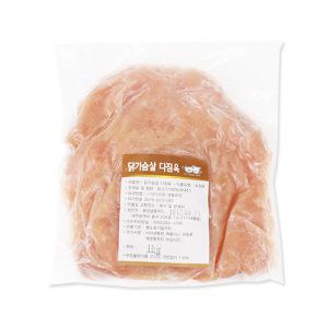 닭가슴살 다짐육 1kg-국내산 생닭가슴살 닭고기 다진고기