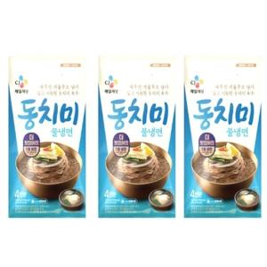 CJ 제일제당 동치미 물냉면 1.8kg 4인분 x 3개 총 12인분