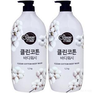 바디워시 클린코튼 1200ml x 2개