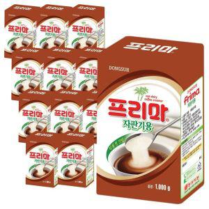 동서 프리마 자판기용 1kg 12개 프림 커피 가루 업소용 다방 크림 용크림