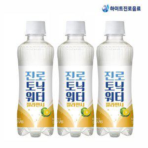 [기타]하이트진로 진로 토닉워터 깔라만시 300ml x24pet 칵테일 탄산음료