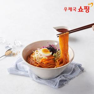 [우체국쇼핑]30년 전통 영주나드리 양념쫄면 5인세트 5인분 : 쫄면사리 1kg(200g*5) + 양념장 400g