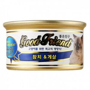 24개입 참치 고양이캔 85g 게살 굿프랜드