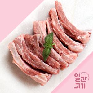 [롯데백화점]온도씨 [일간고기][냉장]무항생제 한돈 등갈비 구이찜용 500g