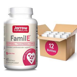 자로우 포뮬러스 Jarrow Formulas FamilE, 토코페롤 + 토코트리에놀 복합체, 식이 보충제, 항산화 심혈관