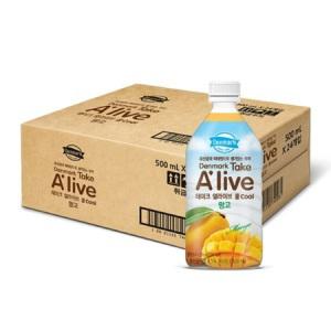 덴마크 테이크얼라이브 쿨 500ml X 24 망고