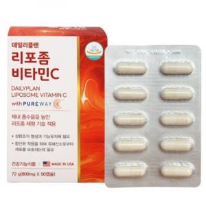 리포좀 비타민C 데일리플랜 800mg x 90캡슐 하루 한 알