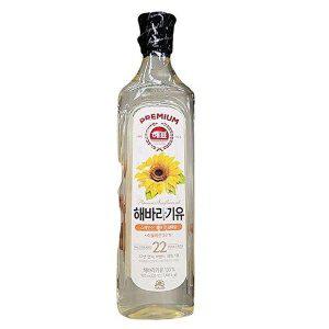 [셀러허브 식품]해표 해바라기유 900ML x 1개 a82994