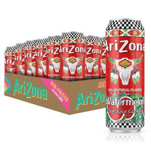 ARIZONA AriZona 워터멜론 주스 칵테일 - 빅 캔, 599.6ml(22온스) (24개 팩)