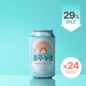 [제주맥주] 제주누보 프리미엄 논알콜 음료 355ml x 24캔