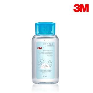 3M 휴대용 손소독제 새니타이저 60ml 에탄올 70  9270