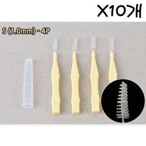 일자형 치간칫솔 사각 위생캡 S (1.0mm) 4P X