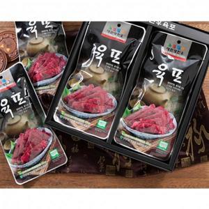 HIT 명절선물세트 대관령한우 육포셋트 2호(40g x 8ea) /추석 설날 부모님