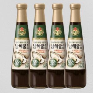 백설 남해 굴소스 500g X 4병