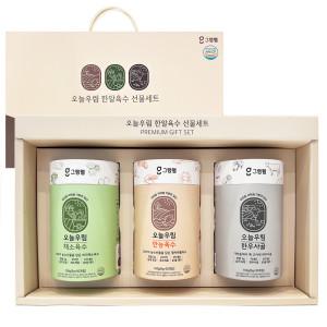 그램웰 오늘우림 육수 한알 코인 고체 동전 자연 조미료 명절선물세트 90정 450g