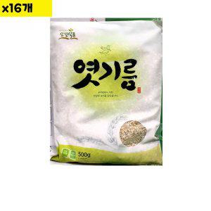 삼진식품 식자재 식재료 도매 유통 엿기름 삼진 500g x16개