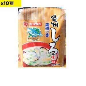 YAMATAKA 식자재 도매 유통 일식백된장 신슈 1Kg x10개