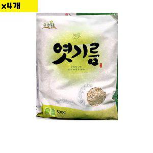 삼진식품 식자재 식재료 도매 유통 엿기름 삼진 500g x4개