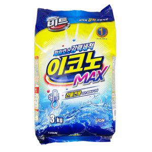 IS-M 비트 이코노 맥스 3KG 가루세제 -TJ