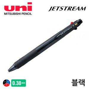 미쯔비시 제트스트림 3색 볼펜 0.38mm (블랙)