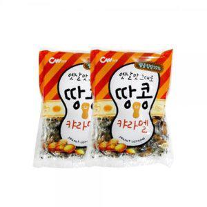 청우 땅콩카라멜2번들600g CW308587