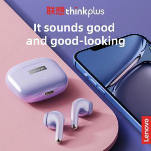 정품 레노버 LP40 프로 TWS 이어폰, 무선 블루투스 5.1, 스포츠 소음 감소 헤드폰, 터치 컨트롤, 250mAh 이어폰