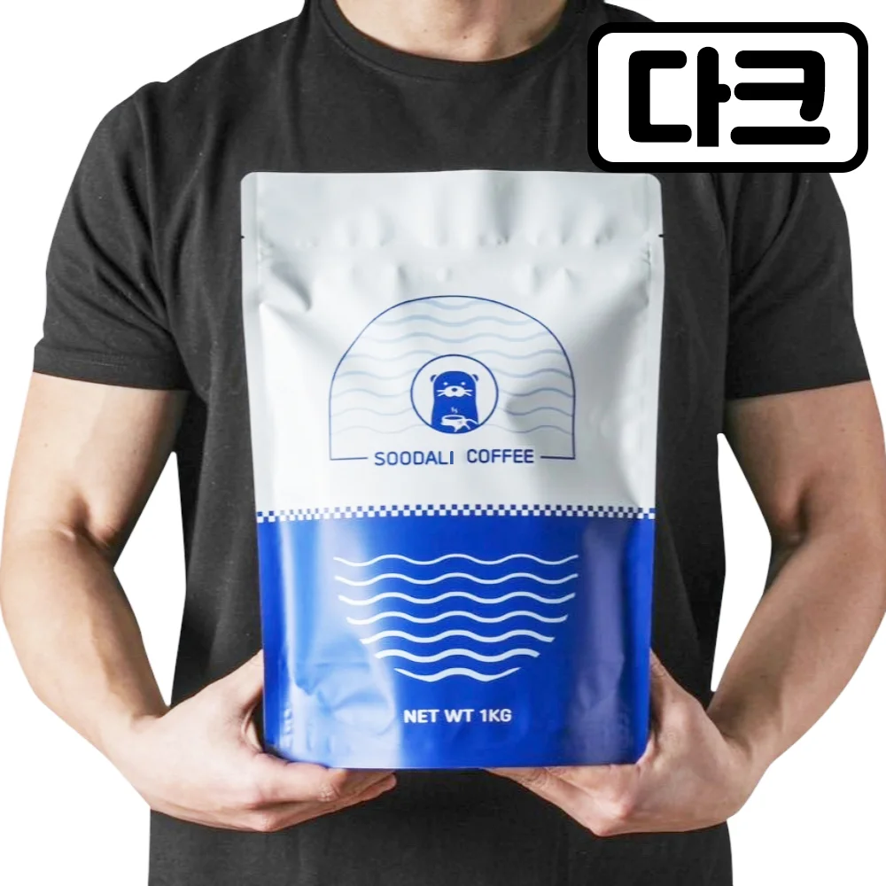다크초콜렛 블렌드 커피 원두 홀빈 1kg 수달리커피