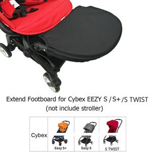 COLU KID®유모차 액세서리 시트 확장 보드, 조절 가능한 발판 발판, Cybex EEZY S + S STWIST 아기 유모차용 배낭