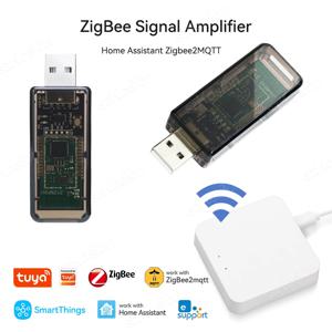 Tuya ZigBee 3.0 USB 신호 증폭기 리피터 익스텐더, eWeLink 앱, 스마트 홈 어시스턴트, ZigBee2MQTT, Tasmota 스마트 싱스