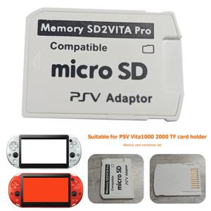 SD2VITA 6.0 메모리 카드 어댑터, 플레이스테이션 PS Vita 헨카쿠 3.65 용, 마이크로 시큐어 디지털 메모리 카드홀더 게임 부품, 1-10 개