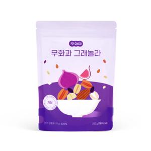 [무화당] 리뉴얼 프로틴 간식 그래놀라(NEW_무화과) 200g x 2개