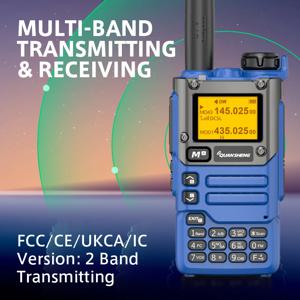 Quansheng 워키토키 UV-K5(8) 50-600MHz 에어 밴드 Rx 멀티 밴드 136-600MHz Tx DTMF 스크램블러 주파수 스캔 복사 복스 FM 라디오