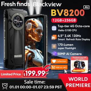 【세계 최초 공개】Blackview BV8200 견고한 휴대전화 6.5