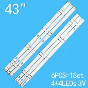 LG 43UF6407 43UF6400 43LH604V 43UH610V 43UH610A 43UH6030 43LH5700 43LH60 _ FHD _ A 타입 UF64 _ UHD _ A 알루미늄 4 + 4 lam, 세트당 6 개