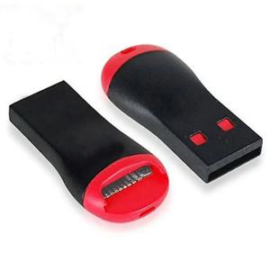 노트북용 미니 휴대용 플래시 메모리 카드 리더 어댑터, USB 2.0 마이크로 보안 디지털 SD SDHC SDXC TF 카드 리더