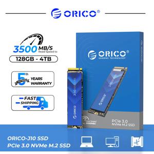 ORICO M.2 SSD M2 NVMe SSD PCIe 3.0 SSD NVMe Gen3 x4 SSD M.2 M 키 2280mm 내장 솔리드 스테이트 드라이브, 냉각 조끼 포함, 1TB, 2TB, 4TB