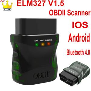 블루투스 4.0 자동차 엔진 오류 코드 리더, OBD 스캐너, ELM327, elm 327 V1.5, EOBD OBD II 진단 스캐너, IOS, 안드로이드, PC용