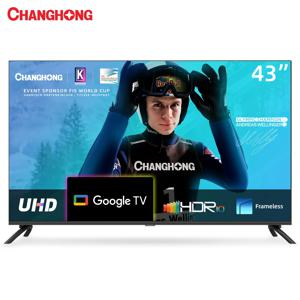 창홍G7L 43인치 108cm 4K UHD U43G7L 구글TV HDR스마트 LED tv 스탠드형 벽걸이형 티비