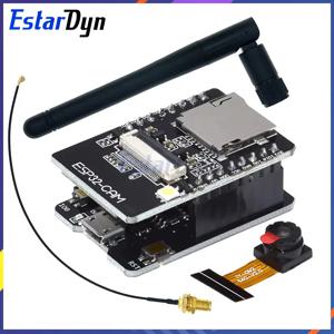 ESP32-CAM 와이파이 모듈 2.4G 안테나, ESP32 직렬-와이파이 ESP32 캠 개발 보드, 5V 블루투스, OV2640 카메라 모듈 DIY