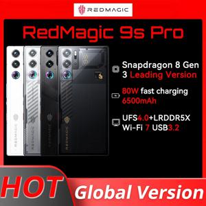 Redmagic 9S Pro NX769J Snapdragon8 Gen3 Leading Version 6.8 in Q9 + 120Hz, 50MP + 50MP + 2MP, 6500mAh NFC, 오리지널 글로벌 버전, 신제품