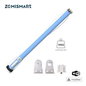 Zemismart Matter over WiFi 2N 롤러 쉐이드 블라인드 모터, 37 38mm 튜브 홈킷, 구글 홈 알렉사 컨트롤, 스마트 셔터 엔진