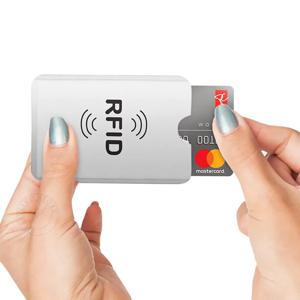 도난 방지 은행 신용 카드 보호기, NFC RFID 차단 카드 홀더 지갑 커버, 알루미늄 호일 ID 명함 케이스, 5 개, 10 개, 20 개