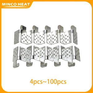 Minco Heat 전기 바닥 난방 필름 클립, 연결 클램프 액세서리, 4 ~ 100 개