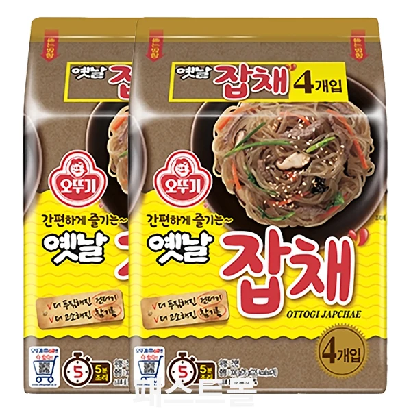 오뚜기 옛날잡채 멀티팩(75g X 4개입) 2개