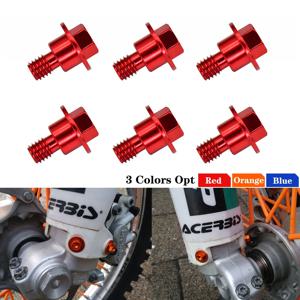 포크 가드 볼트, KTM SX SXF XCF XC EXC EXCF XCW XCFW TRI 85 125 150 250 350 450 525 530 오토바이 나사 2000-2023, 신제품